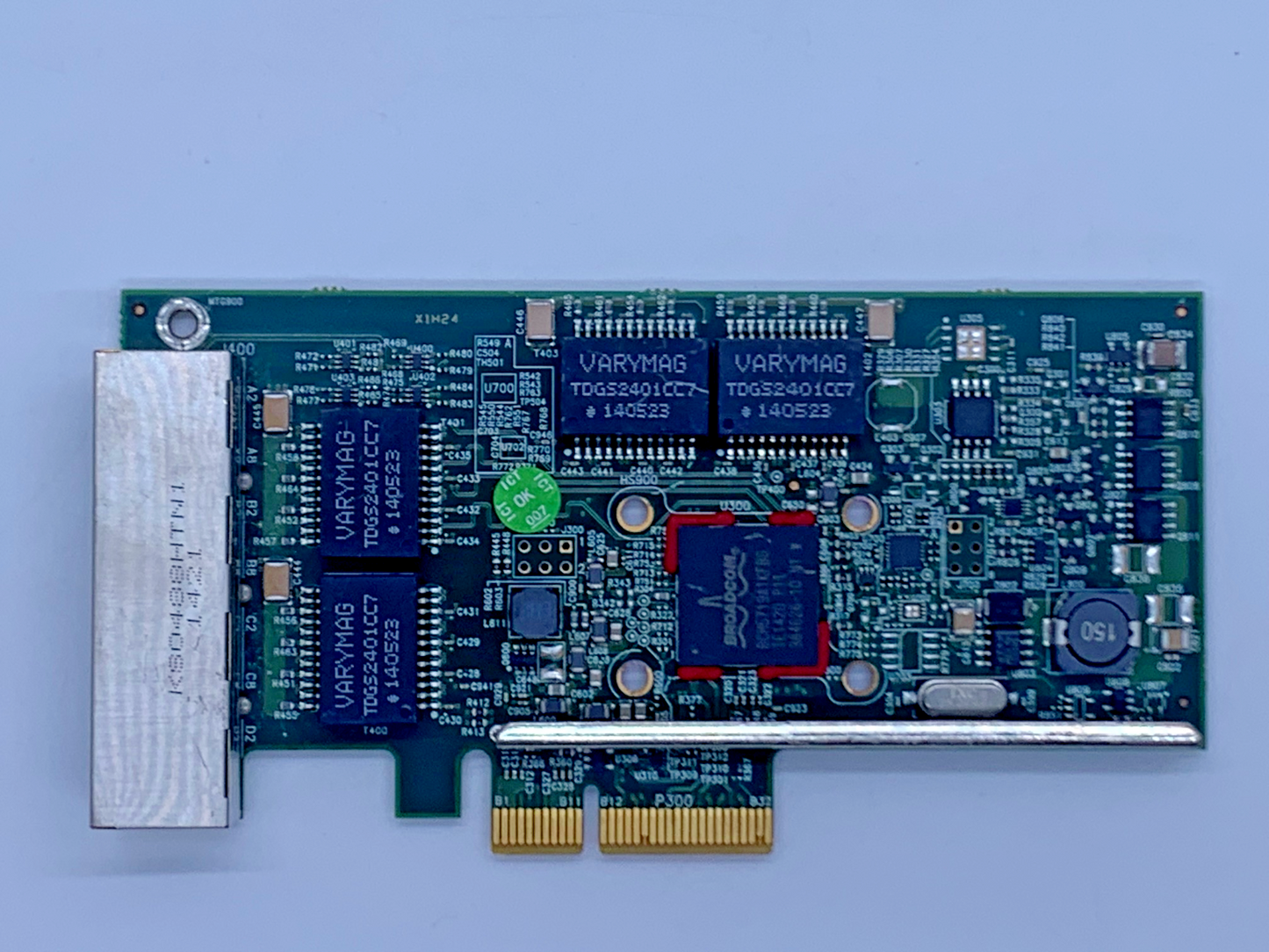 Dell KH08P 0KH08P Broadcom 5719 Quad-Port 1GB PCIe Network adapter NO BRACKET