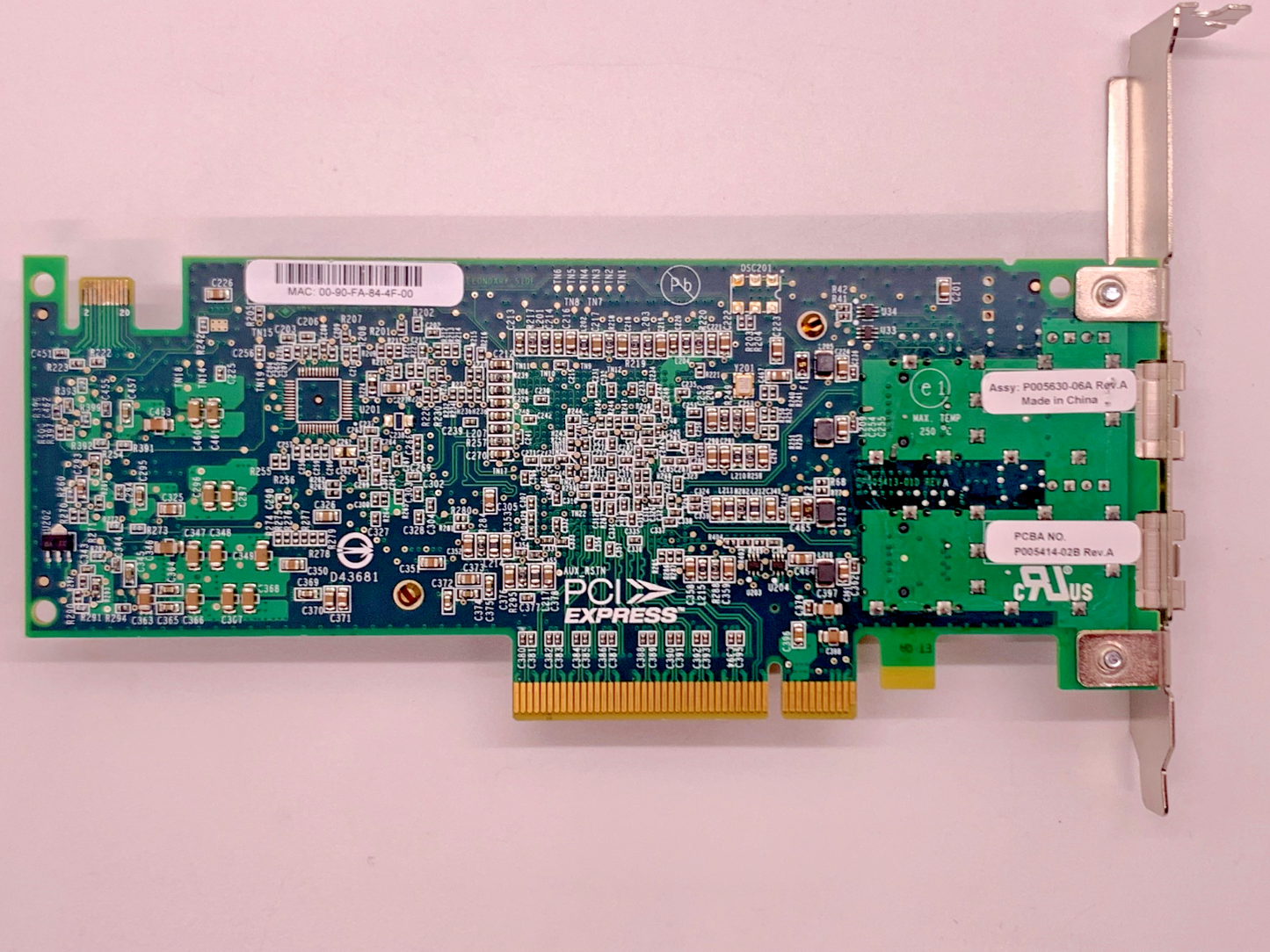 IBM 74Y3457 Emulex OCE11102 10Gb 2-Port SR PCIE2 Ethernet Network Adapter