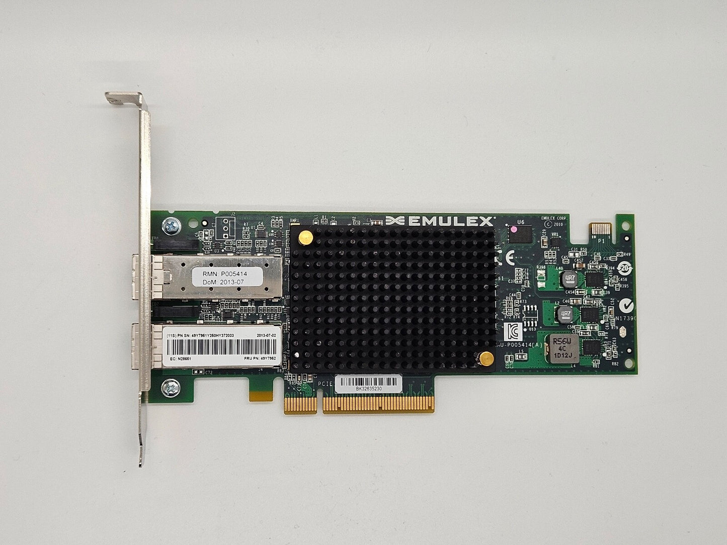IBM 49Y7952 Emulex OCE11102 Dual-Port 10GB PCIe Virtual Fabric Network Adapter