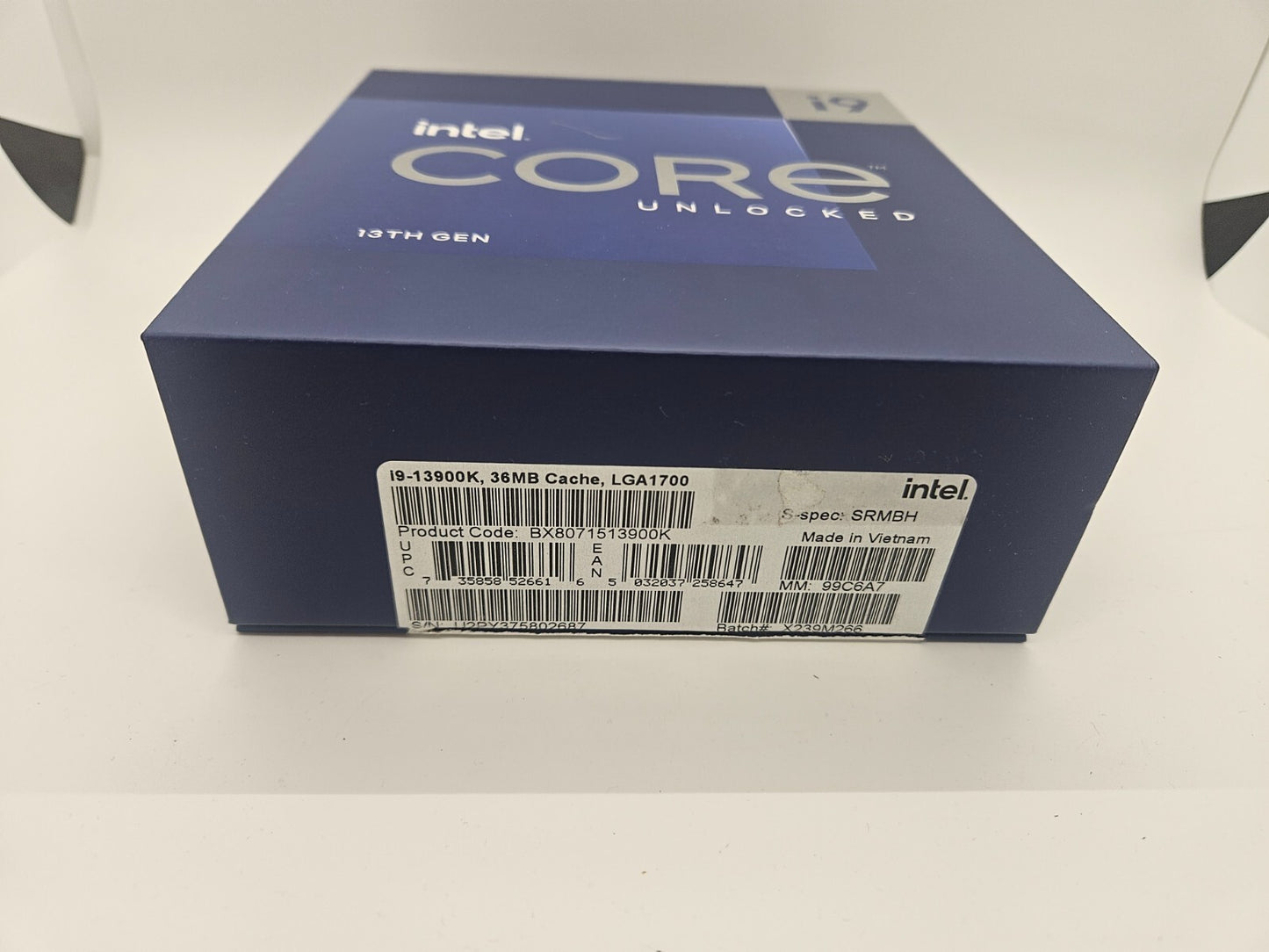 Intel Core I9-13900K CPU box only