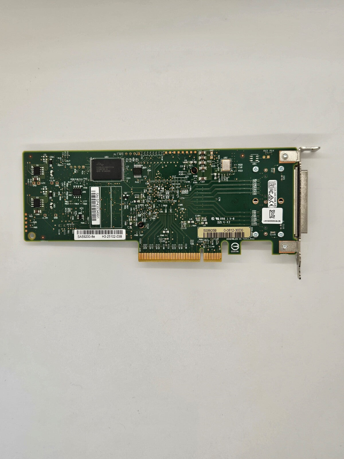 Oracle 7047853 LSI 9200-8E 8-Port 6Gb SAS Host Bus Adapter low-profile