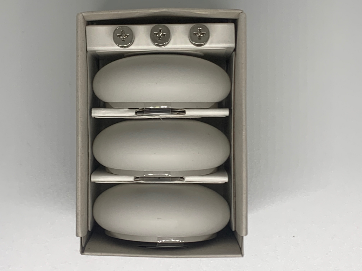 Google GA05177-US G5AJK 3-pack Nest Temperature Sensor 2nd Gen Porcelain White