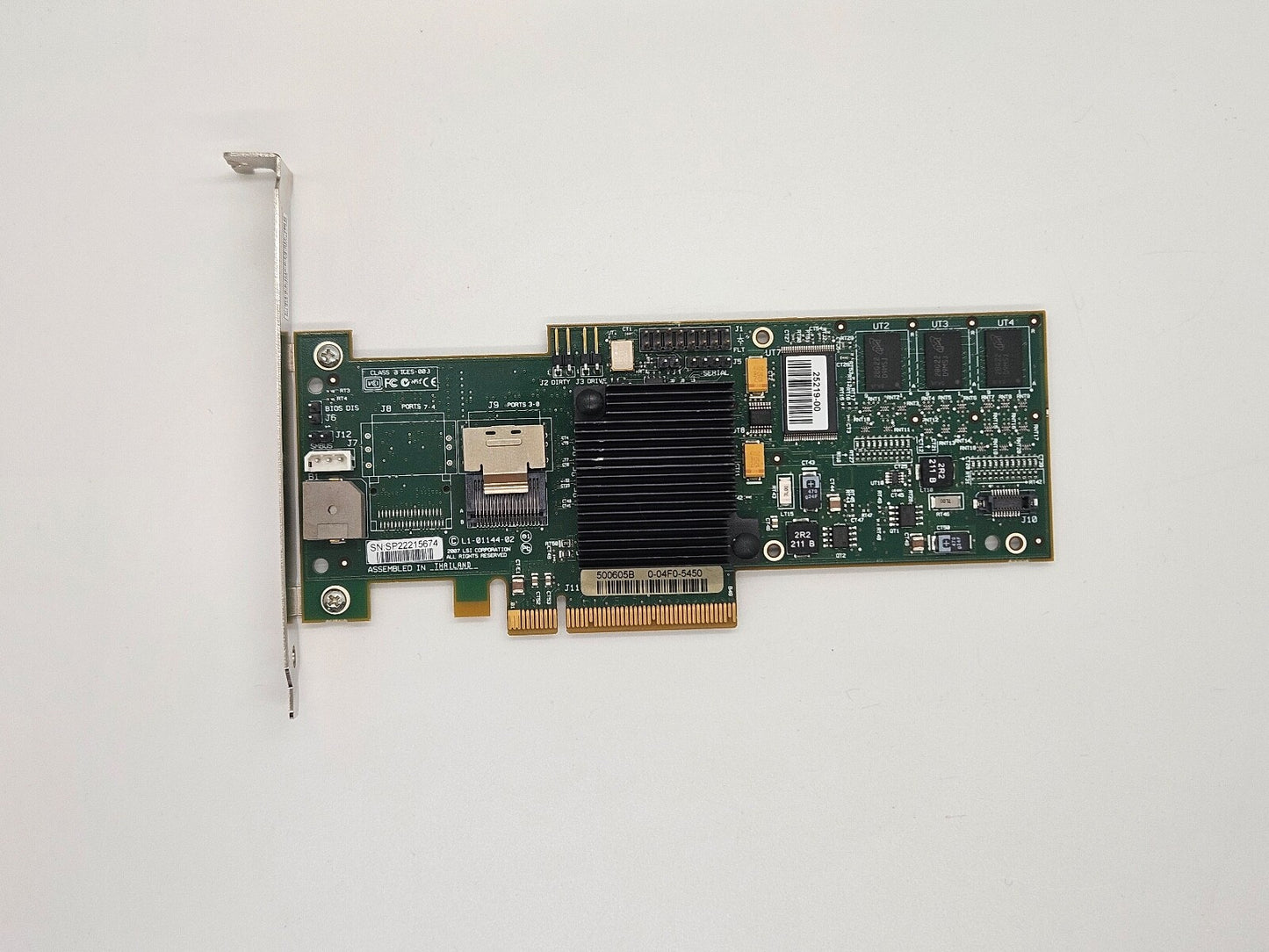 IBM 8704EM2 LSI LSI00181 MegaRAID SAS RAID Controller