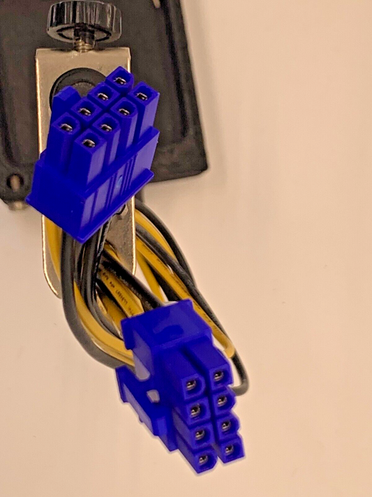 Supermicro CBL-PWEX-1028 8 Pin CPU male to 8 Pin CPU male 30cm Power Cable