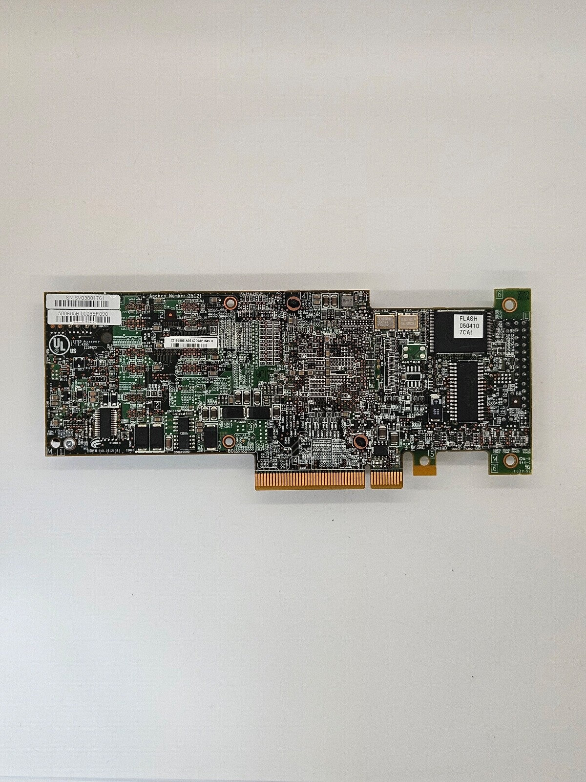Raid Controller with remote battery card 68Y7332 46M0851 (no bracket)