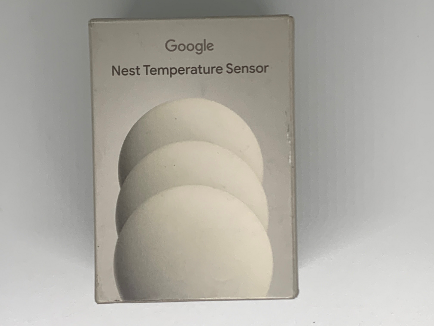 Google GA05177-US G5AJK 3-pack Nest Temperature Sensor 2nd Gen Porcelain White