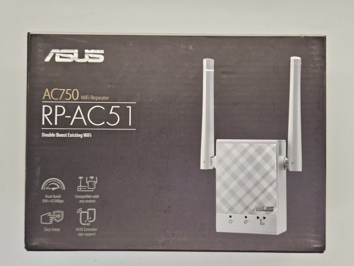 ASUS RP-AC51 Wireless-AC750 Dual-Band Wi-Fi Repeater extender