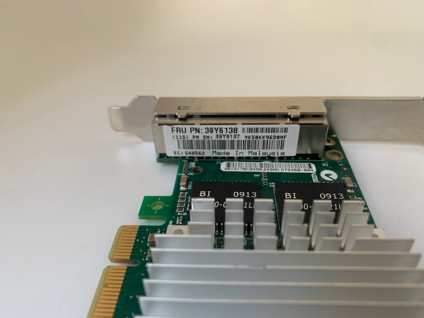 IBM 39Y6138 39Y6137 PRO/1000 PT 4 Port PCIE Express Adapter Network Adapter