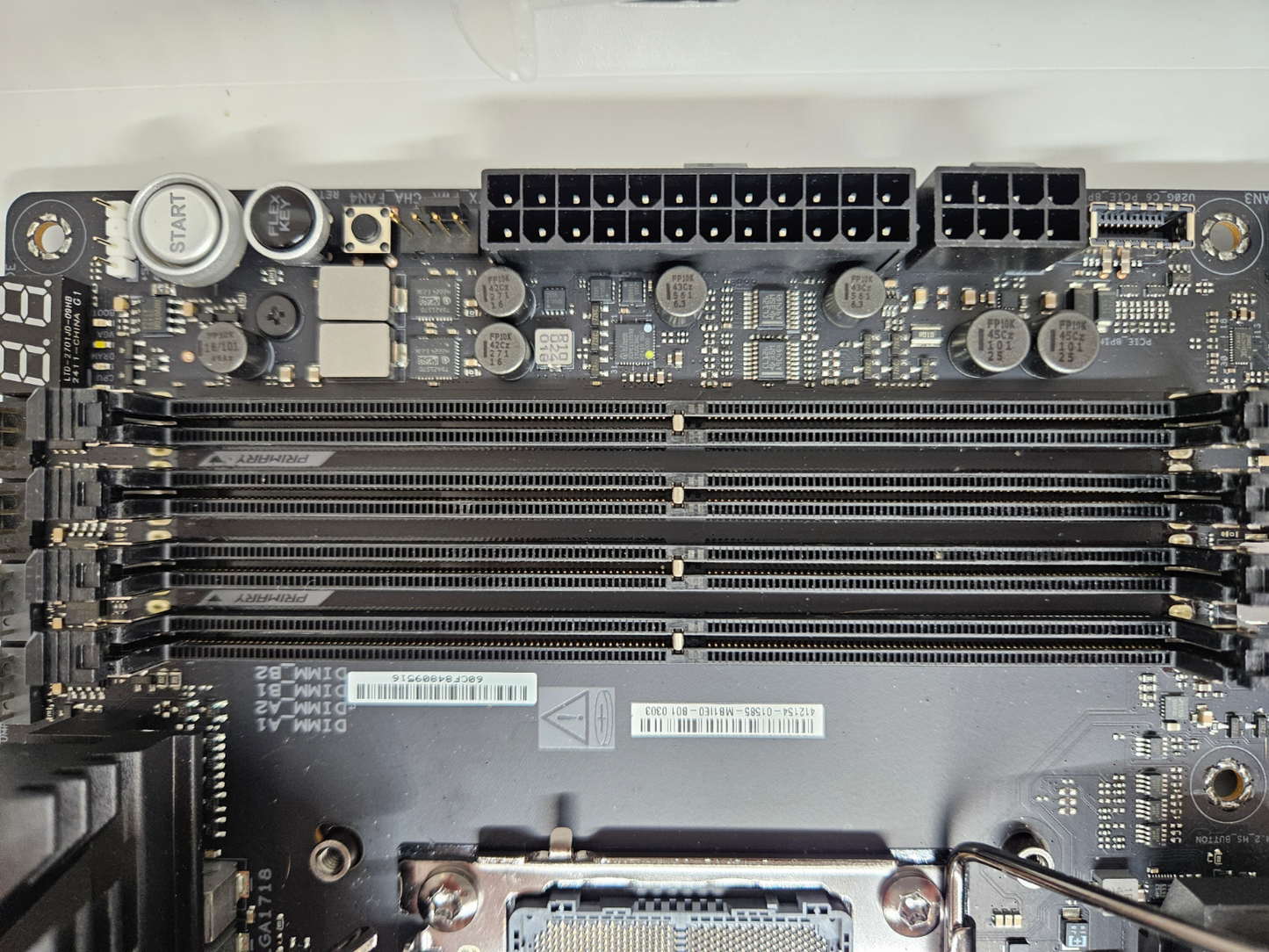 ASUS ROG CROSSHAIR X870E HERO AMD AM5 ATX DDR5 WIFI 7 gaming motherboard