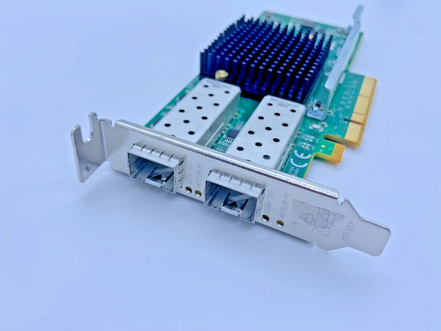 Silicom PE210G2SPI9A-XR 2-Port 10GB SFP+ PCIE Network Adapter low-profile