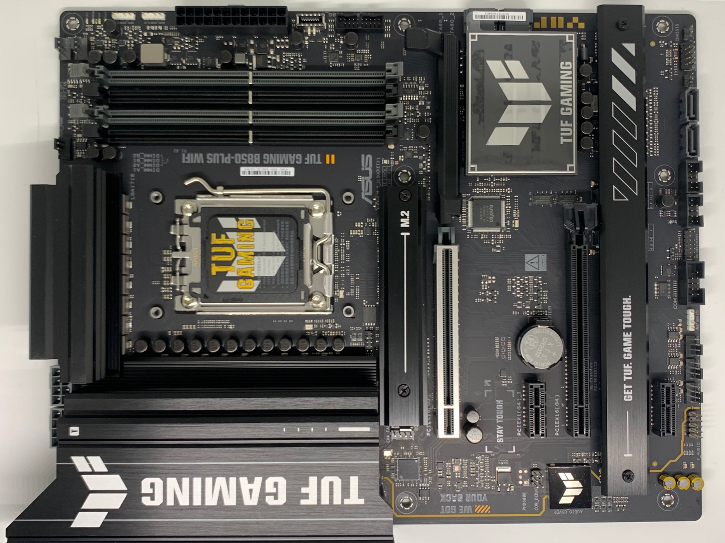 ASUS TUF Gaming B850-PLUS WiFi 7 AMD AM5 ATX DDR5 PCIE 5.0 Gaming Motherboard