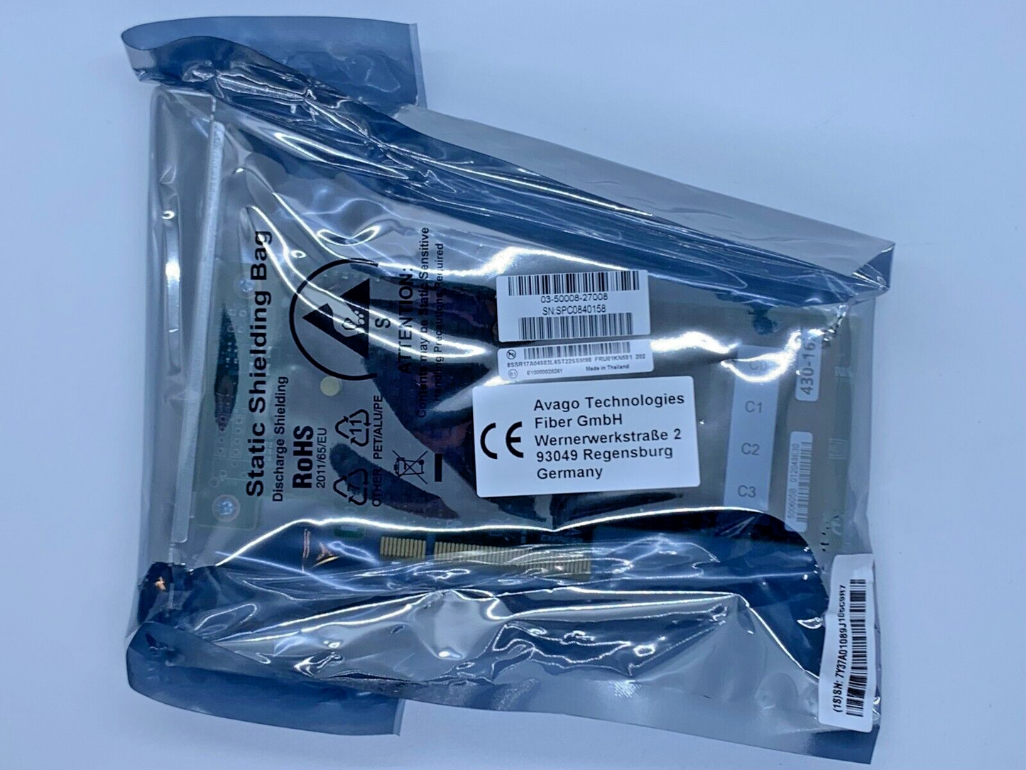 Lenovo 7Y37A01089 01KN501 ThinkSystem 430-16I SAS/SATA 12GB Storage Controller
