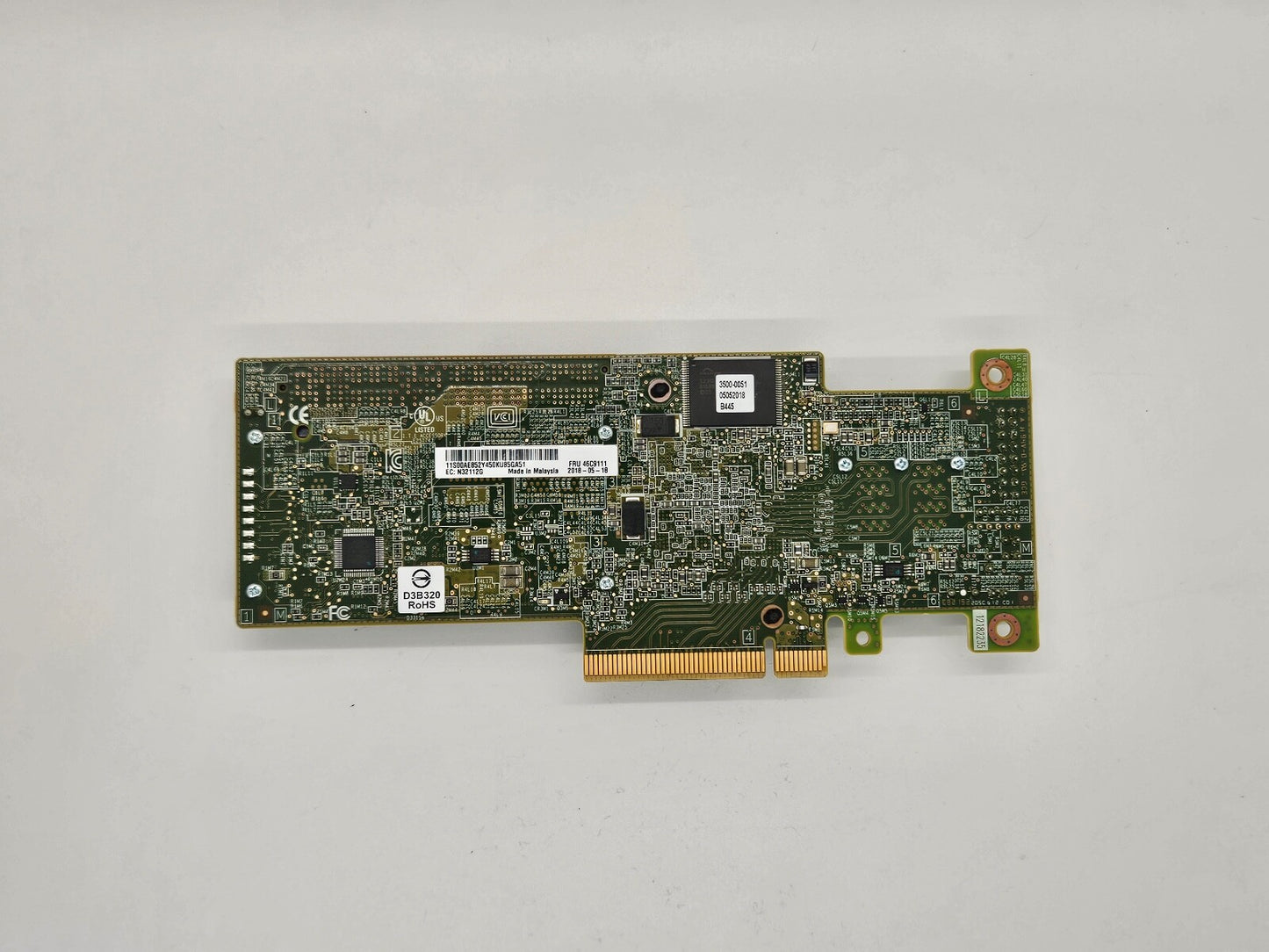 IBM 46C9111 00AE852 ServeRAID M5210 SAS/SATA Raid Controller Card no bracket