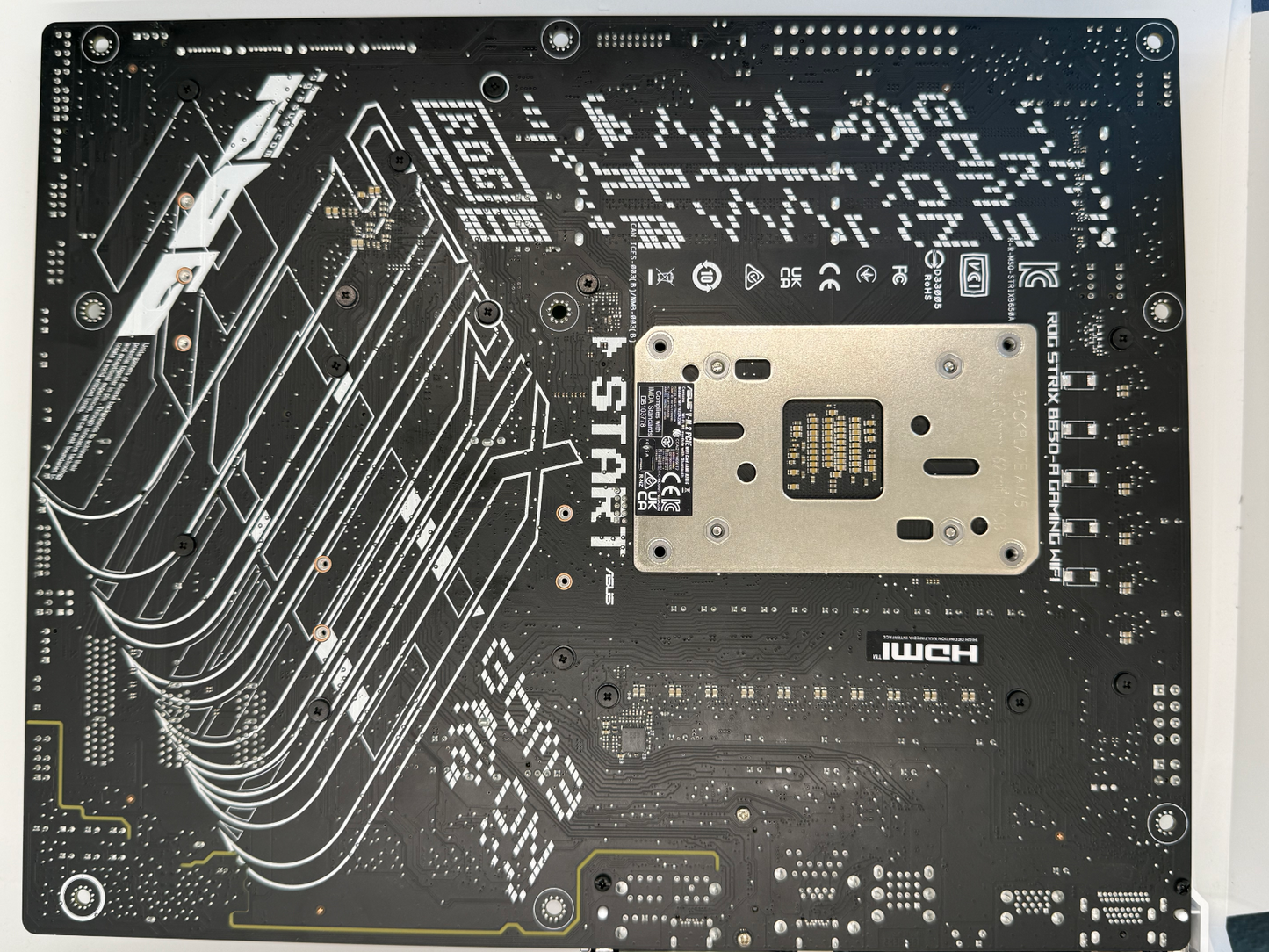 ASUS ROG Strix B650-A Gaming WiFi 6E AM5 LGA1718 Ryzen 7000 DDR5 Motherboard