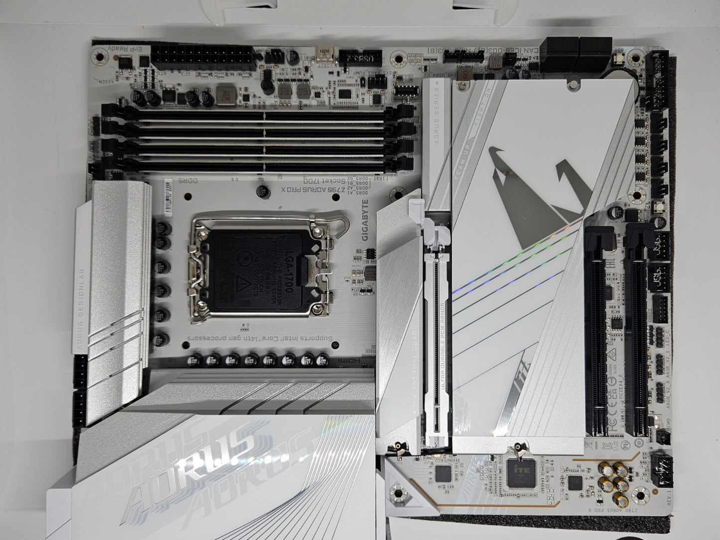 GIGABYTE Z790 AORUS PRO X LGA 1700 Intel ATX DDR5 Wi-Fi 7 gaming motherboard