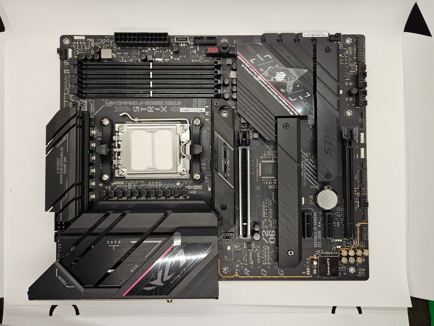 ASUS ROG Strix B650E-F Gaming WiFi AMD B650 AM5 Ryzen ATX DDR5 Motherboard