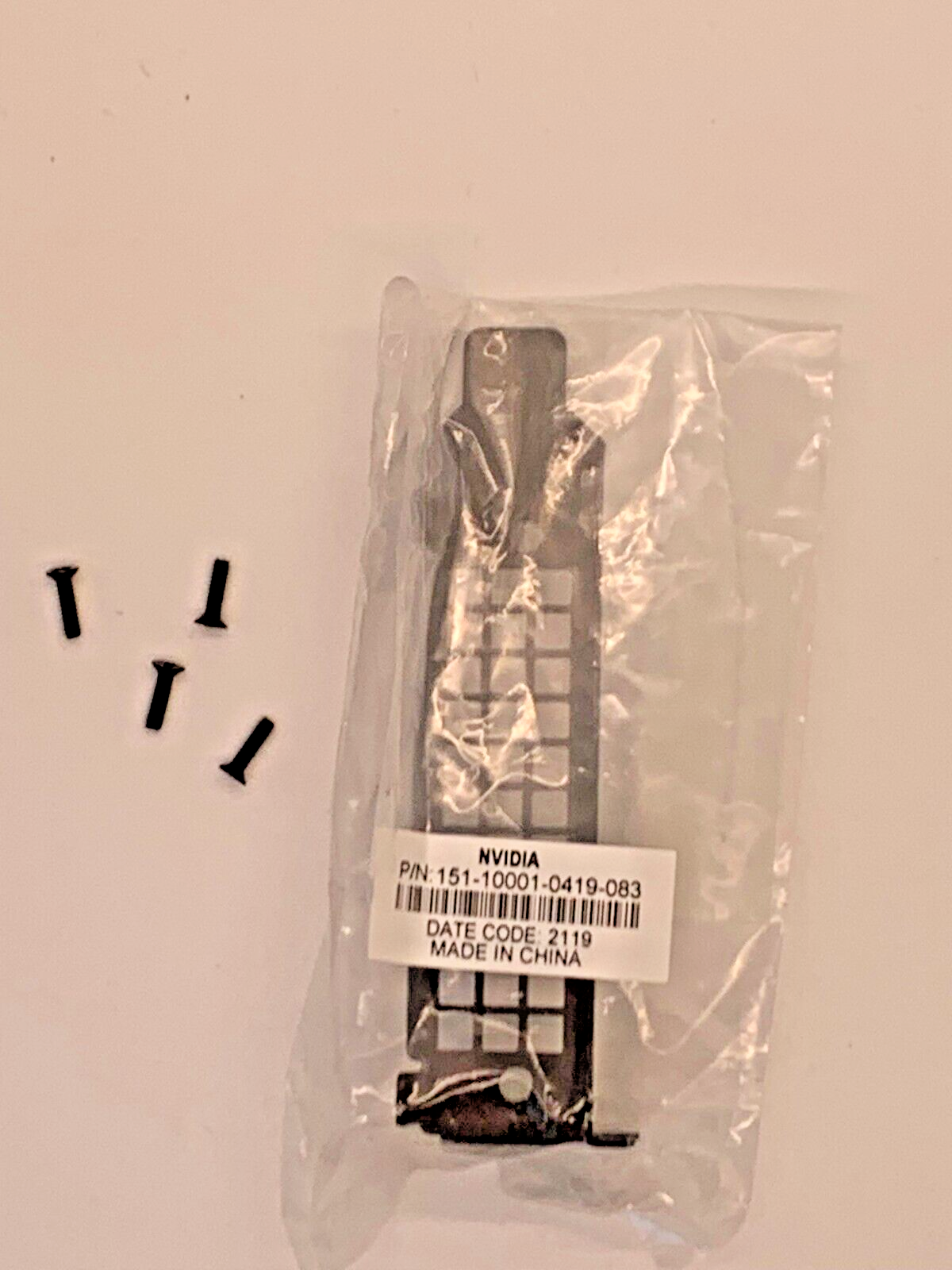 NVIDIA HALF HEIGHT LOW PROFILE LP SFF BRACKET FOR TESLA M4 P4 T4 CARDS