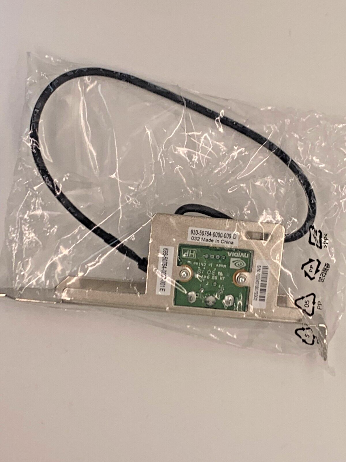 PNY Nvidia 930-50764-0000-000 3 Pin Mini DIN quadro GPU Bracket Stereo Connector