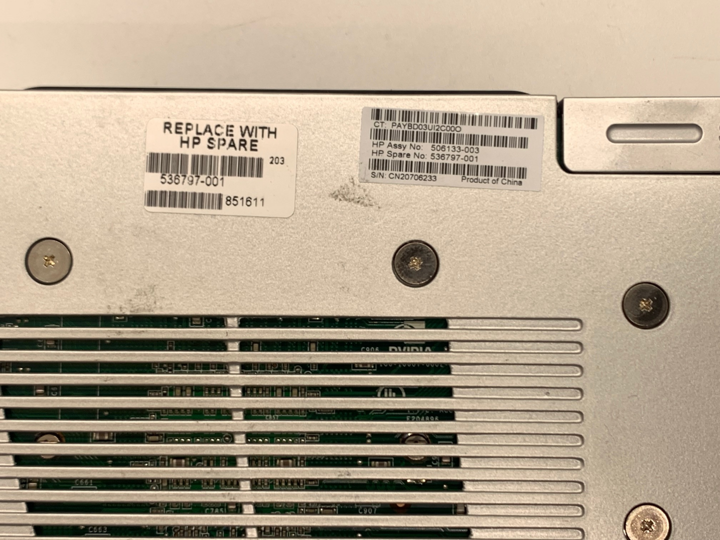 HP FZ559AA FZ559UT NVIDIA Quadro FX 5800 4GB GDDR3 SDRAM PCI Ex16 video card