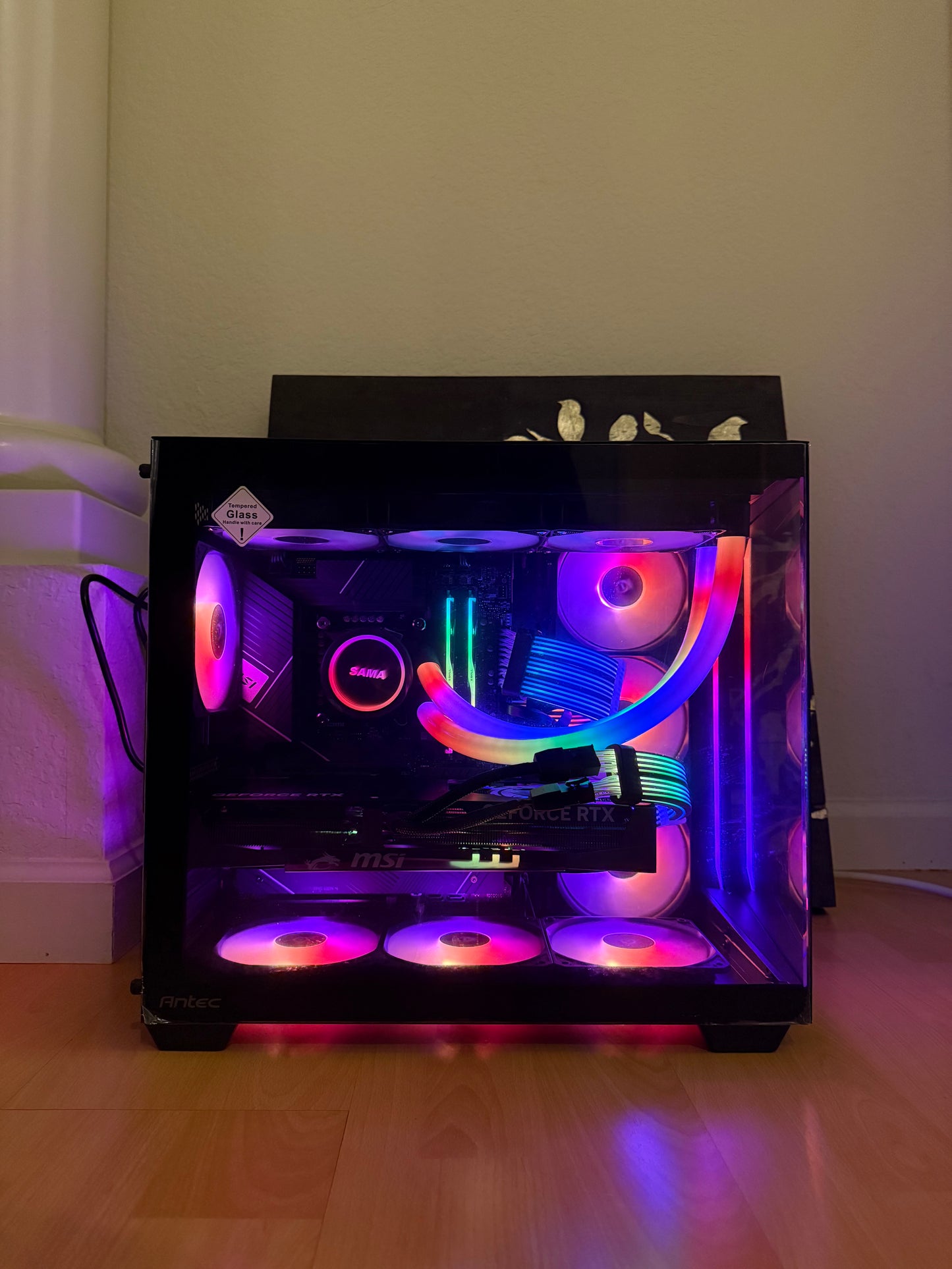 Black Gaming Computer