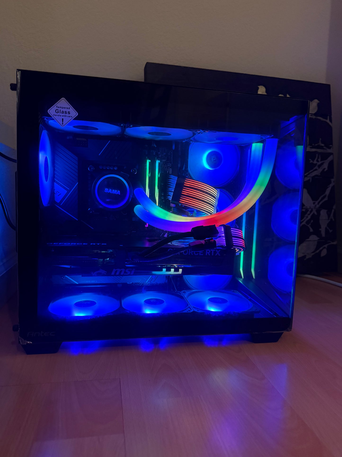 Black Gaming Computer