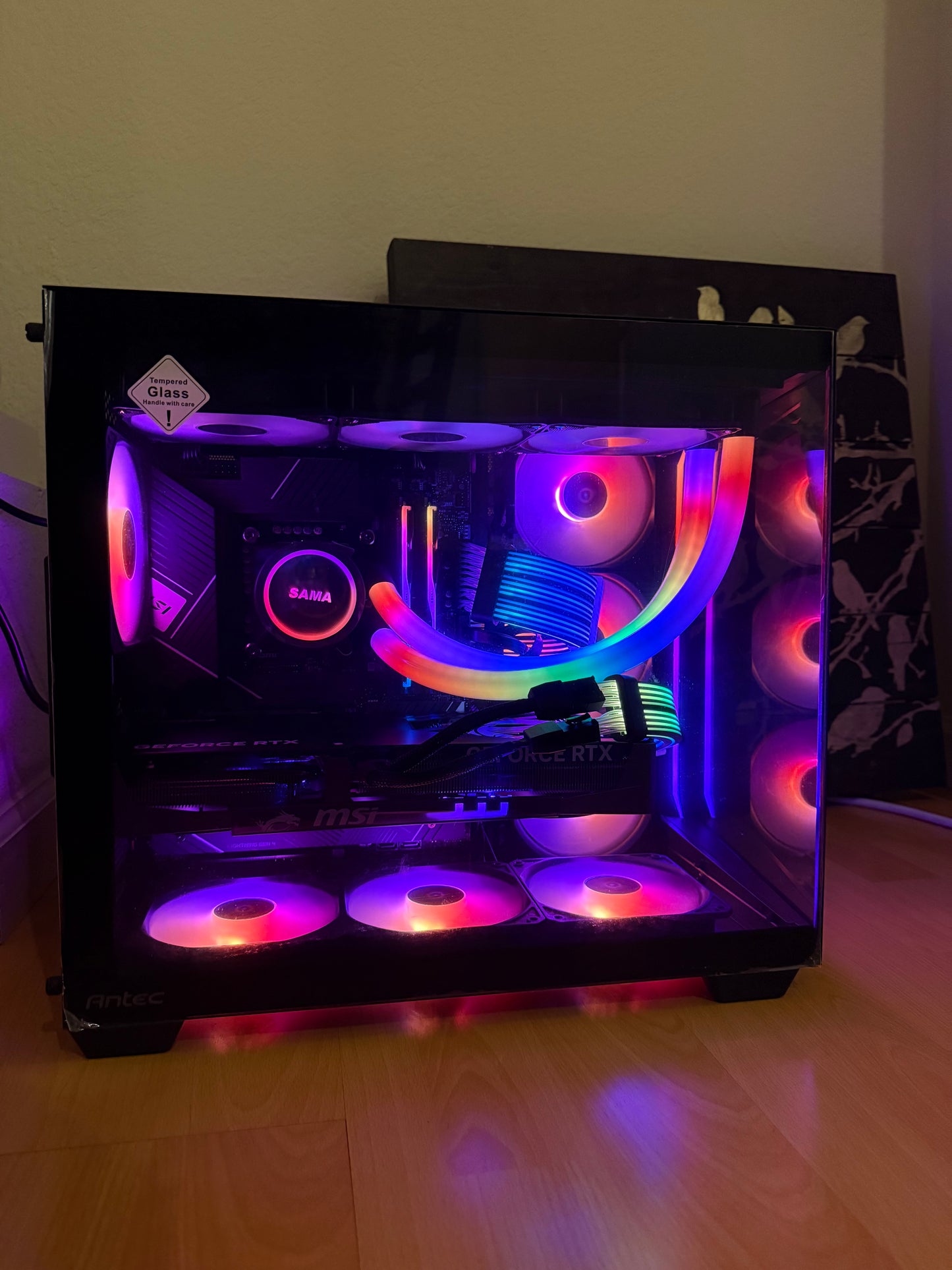 Black Gaming Computer