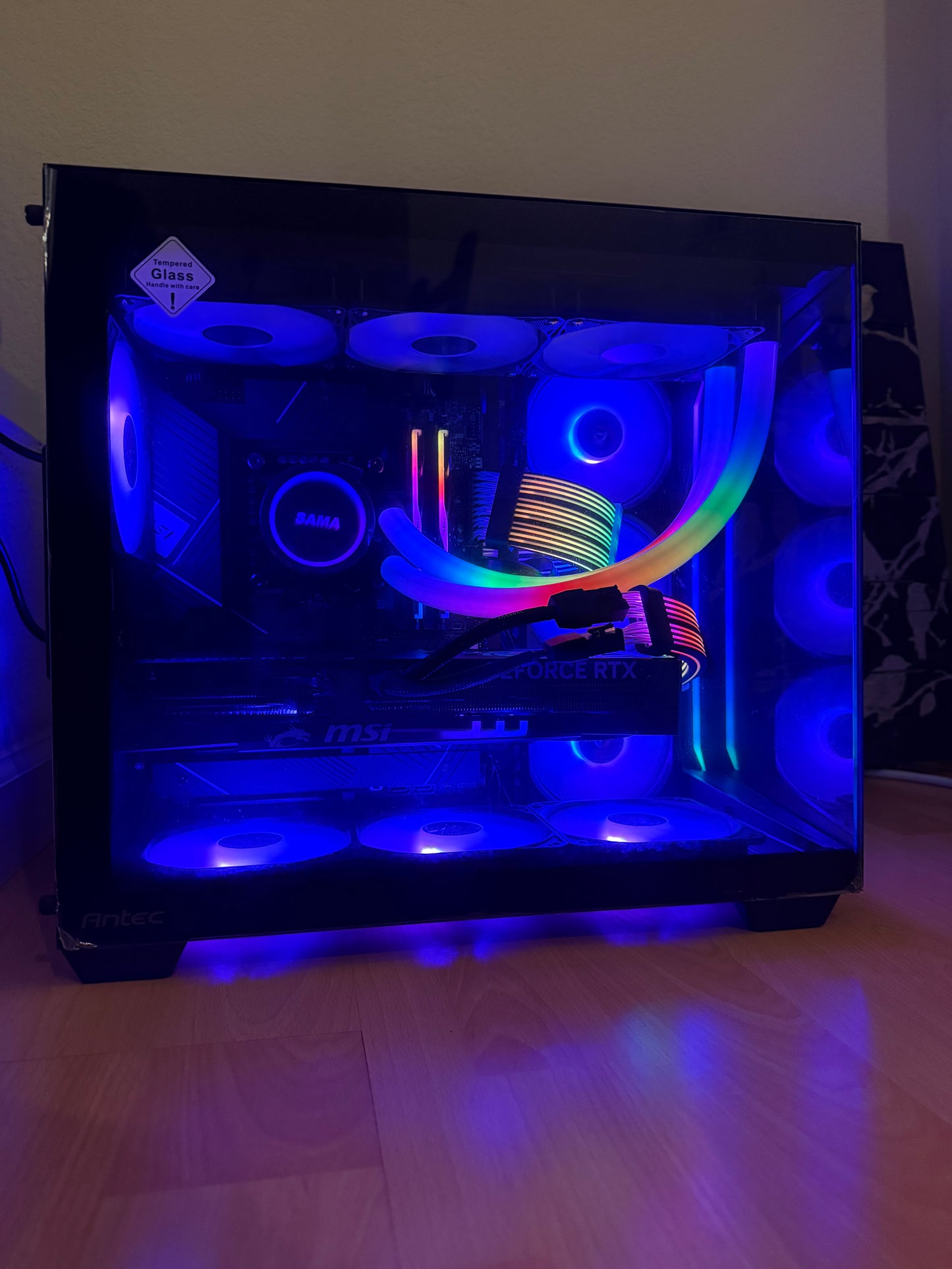 Black Gaming Computer