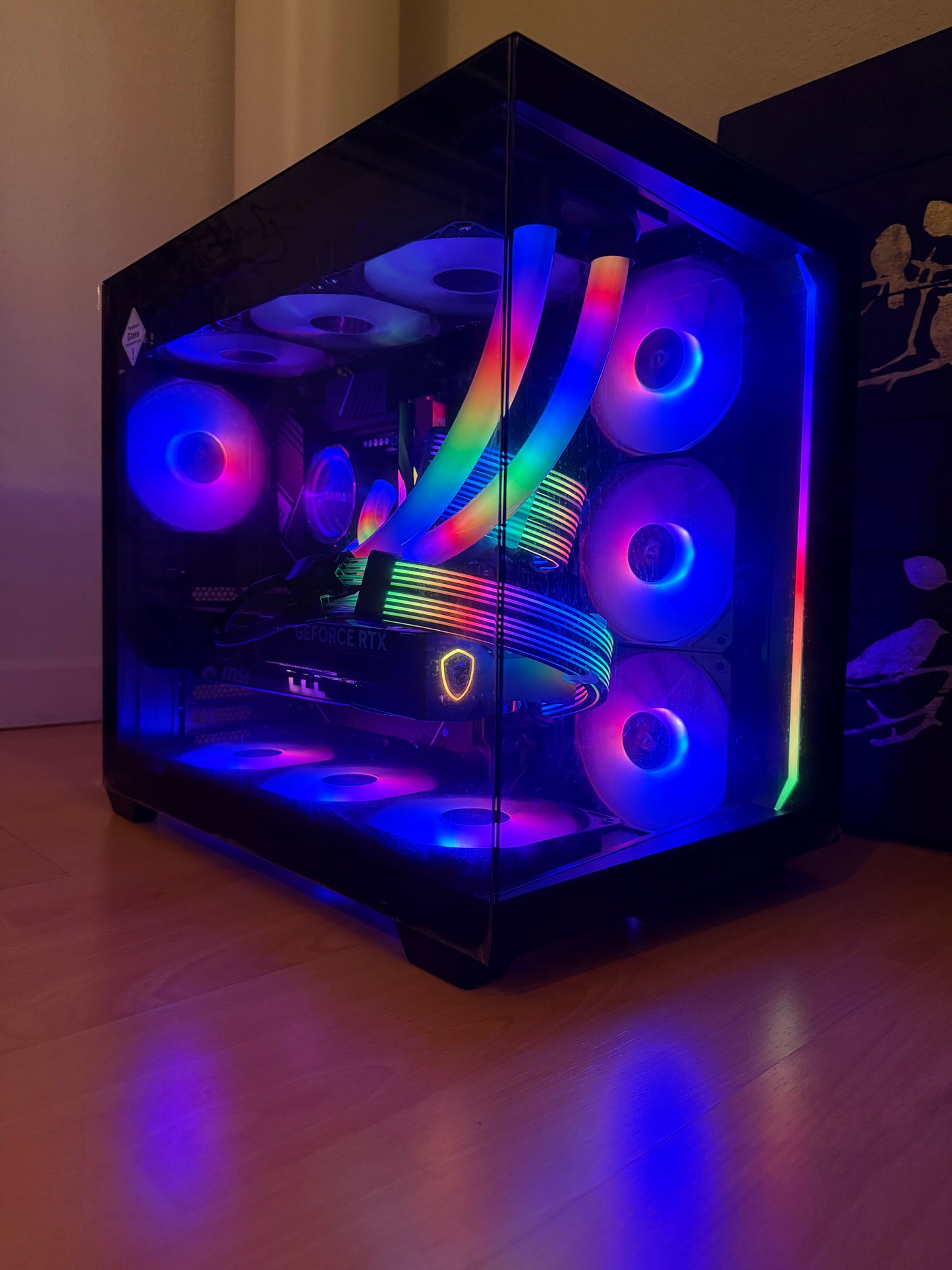 Black Gaming Computer