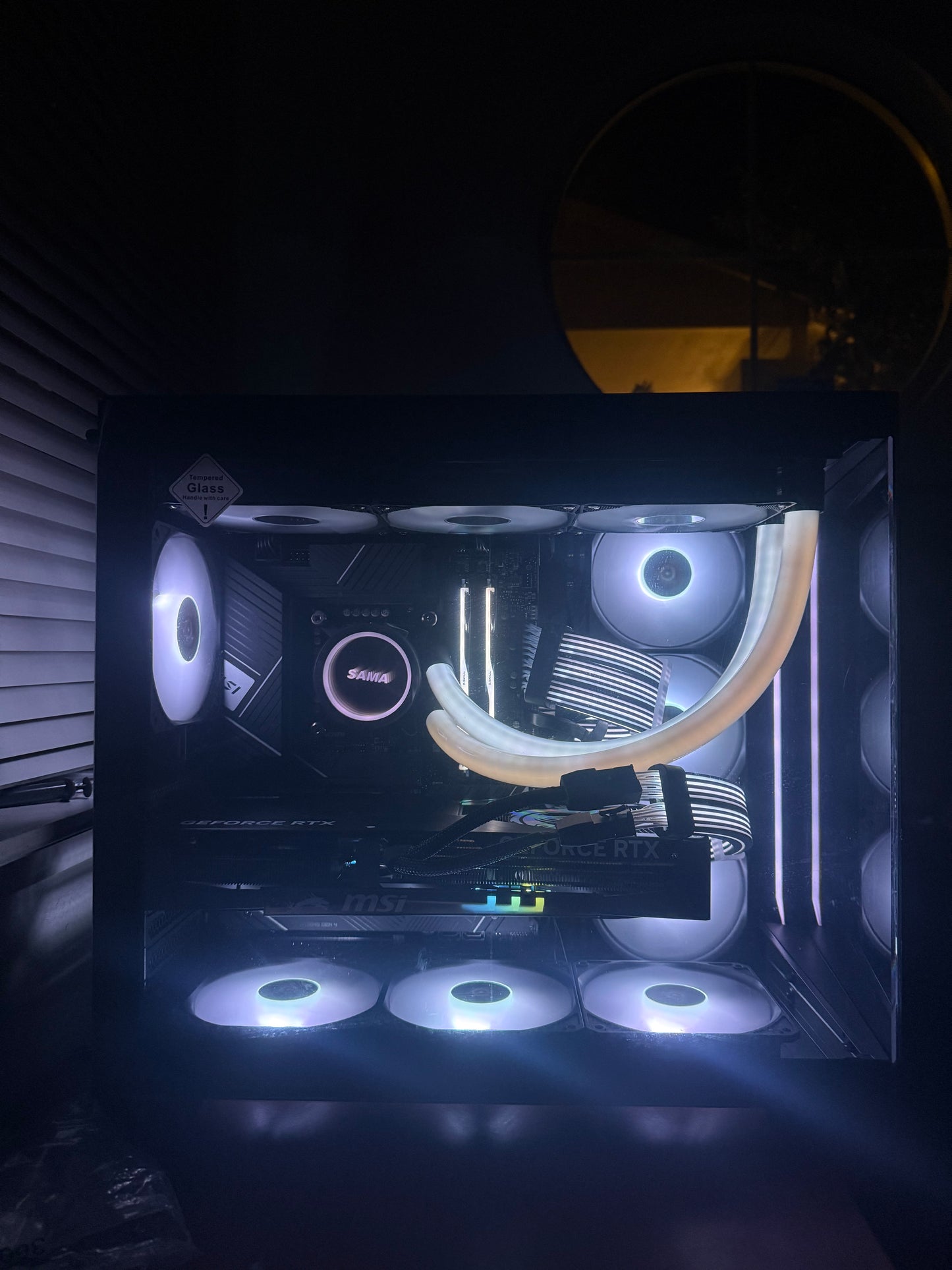 Black Gaming Computer
