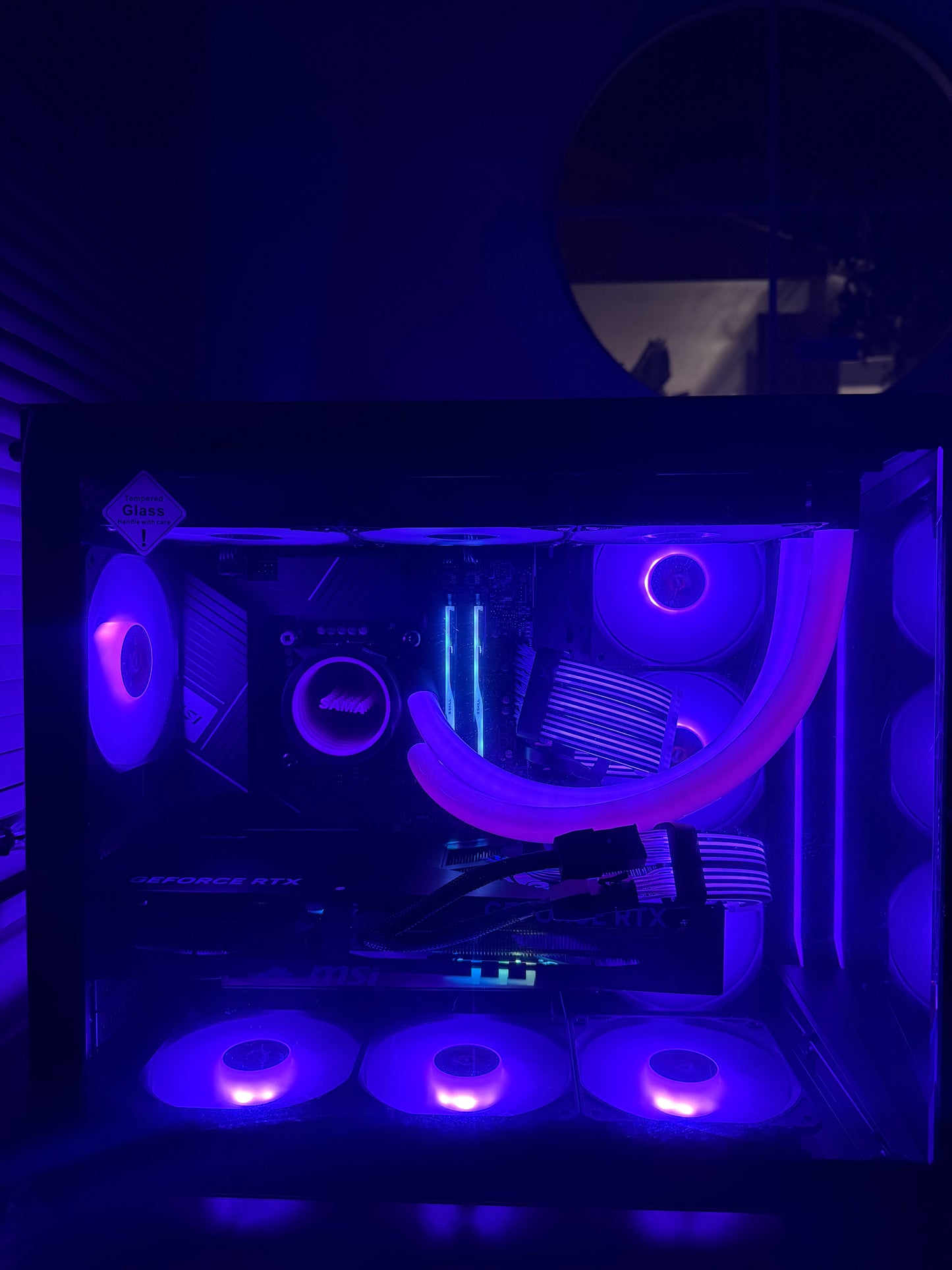 Black Gaming Computer