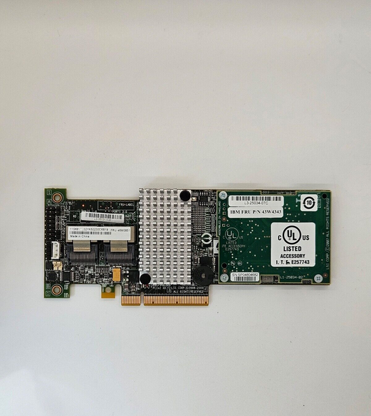IBM LSI 68Y7332 SAS SATA 9260-8I Controller with addon card