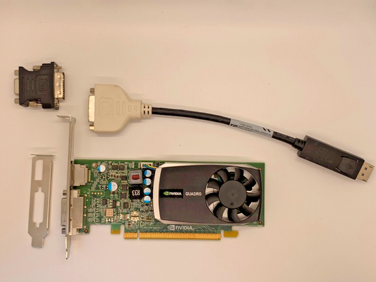 DELL PWG0F 0PWG0F NVIDIA QUADRO 600 1GB PCIE X16 VIDEO CARD