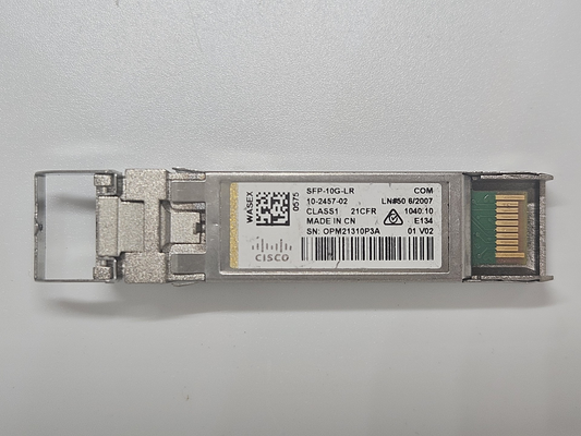 Genuine Cisco 10-2457-02 SFP-10G-LR 10GBASE-LR SFP+ Transceiver Module