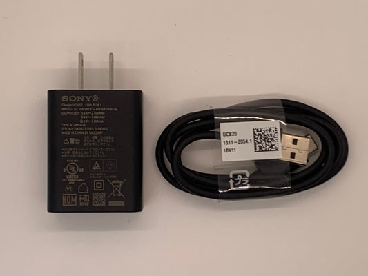 SONY power charger adapter UCH 12 with cable UCB20 USB-C to USB-A for XPERIA