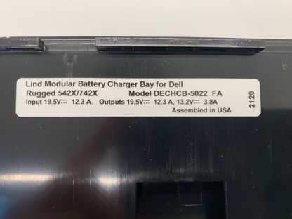 Lind DECHCB-5022 Modular Battery Charger Charging Bay Dock