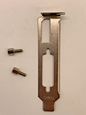 LOW-PROFILE SFF BRACKET QUADRO 410 K420 K600 K620 FIREPRO V3800 V3900 W/SCREWS