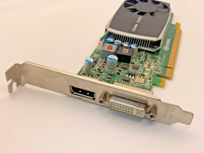 DELL PWG0F 0PWG0F NVIDIA QUADRO 600 1GB PCIE X16 VIDEO CARD