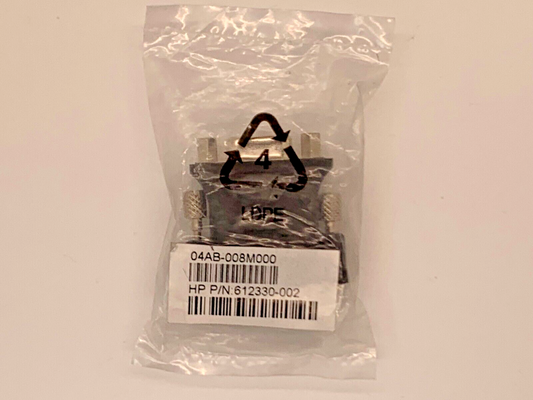 HP 612330-002 DVI-A MALE TO VGA FEMALE ADAPTER