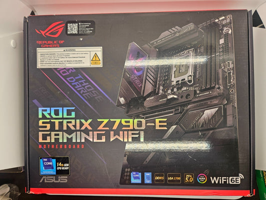 ASUS ROG Strix Z790-E Gaming WiFi 6E LGA 1700 DDR5 ATX gaming motherboard