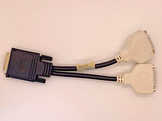 MOLEX 68573-0004 DMS-59 male to two Single-Link DVI female Adapter cable