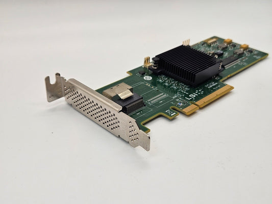 LSI LSI00199 9240-4i 4-Internal Port 6 Gb/s SAS Controller Card Low profile