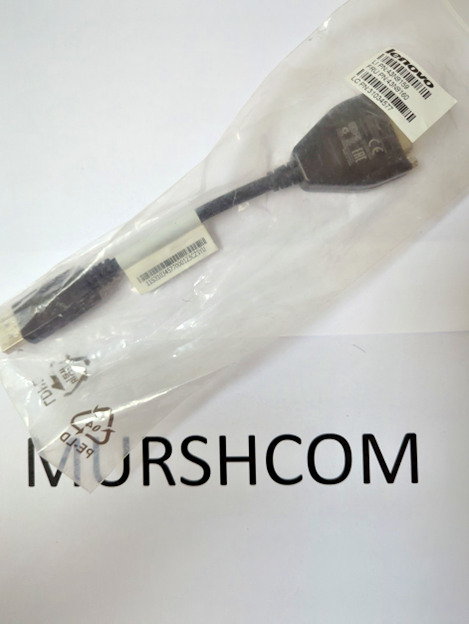 Lenovo 43N9160 43N9159 54Y9903 DisplayPort To Single-Link DVI-D Adapter Cable