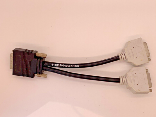 AMD 6110020300G DMS-59 male to two Single-Link DVI female Adapter cable
