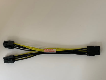 Nvidia 030-1067-000 8 pin PCIE (F) to 2x6 pin PCIE (M) 6inch power adapter cable