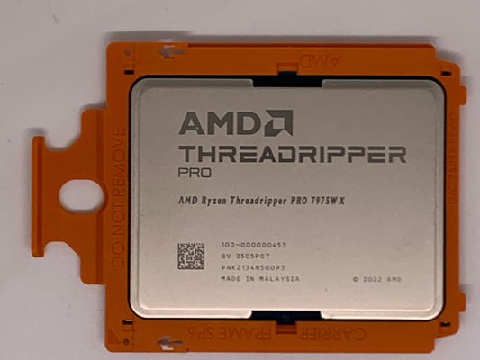 AMD 100-000000453 Ryzen Threadripper PRO 7975WX 32-Core 64-Thread CPU unlocked