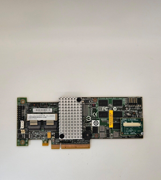 Raid Controller with remote battery card 68Y7332  46M0851 (no bracket)