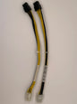 LOT OF 2X TYAN 422786600003 CCBL-146H B7015 System 6-PIN GPU Power Adapter Cable