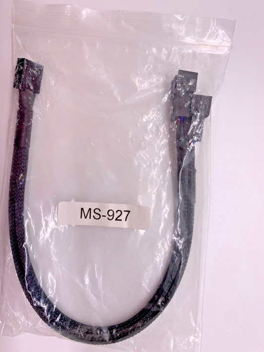 MSI MS-927 4-pin PWM fan splitter cable 10 inches female to male