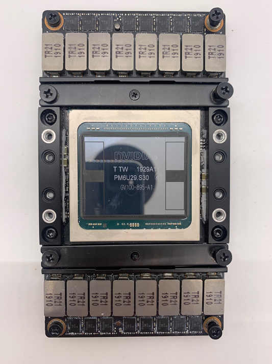 NVIDIA Tesla V100 SXM2 16GB HBM2 NVLink Passive GPU damaged