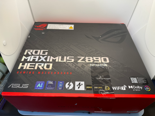 ASUS ROG Maximus Z890 Hero Intel LGA 1851 ATX DDR5 WIFI 7 gaming motherboard